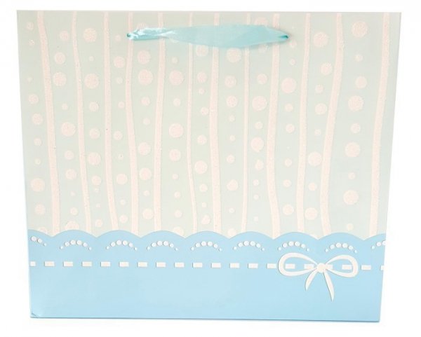 Torebka ozdobna prezentowa 4wz 1449A 42x33x12cm p12, mix cena za 1 szt