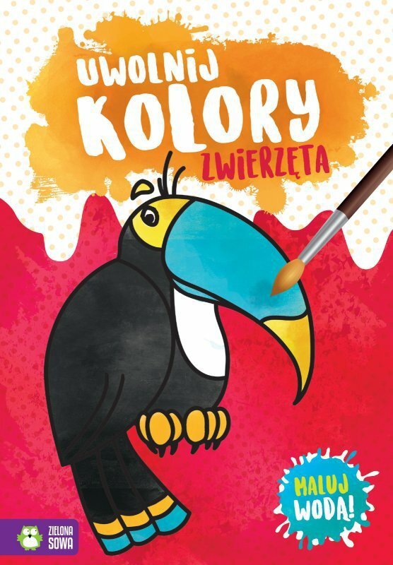 Książka Kolorowanka wodna Uwolnij kolory Zwierzęta