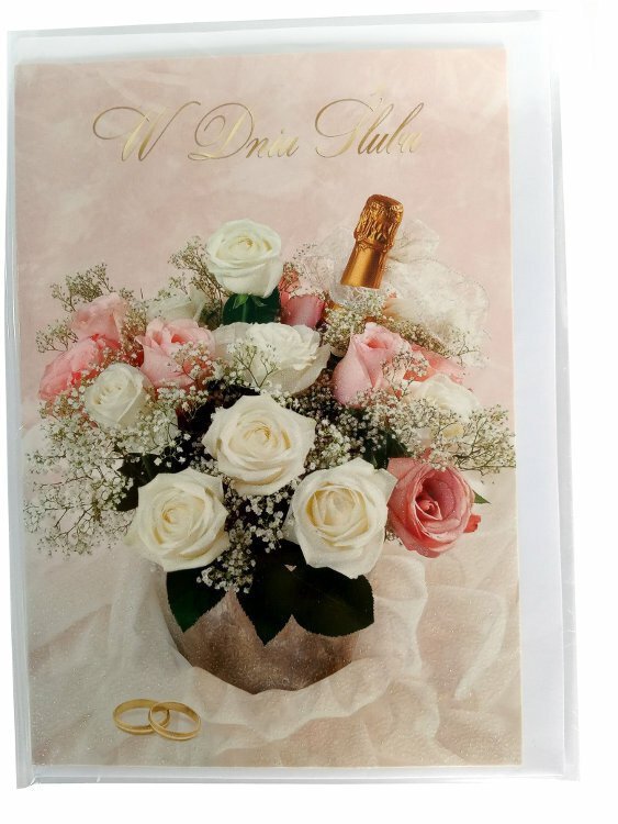 PROMO Karnet złoty W dniu Ślubu p5 Verte cena za 1szt