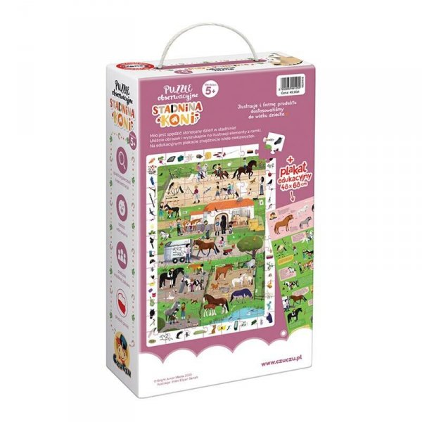 CzuCzu Puzzle obserwacyjne Stadnina koni
