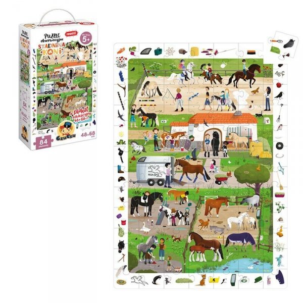 CzuCzu Puzzle obserwacyjne Stadnina koni