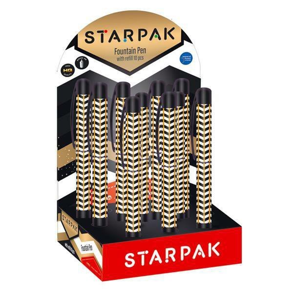 Pióro wieczne Elegant display 10szt STARPAK