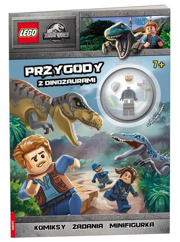 Książka LEGO Jurassic World. Przygody z dinozaurami LNC-6202