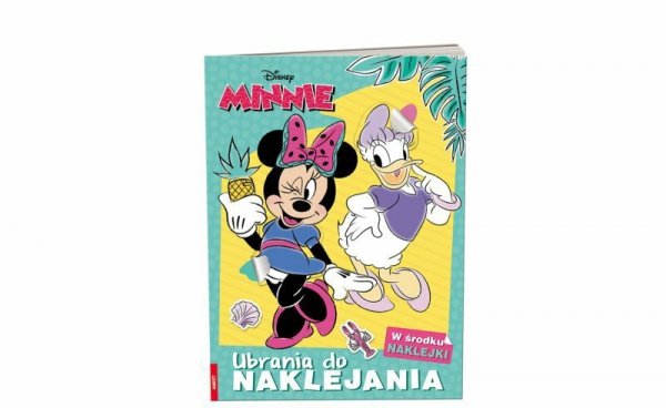 Książka Minnie. Ubrania do naklejania SDL-9103