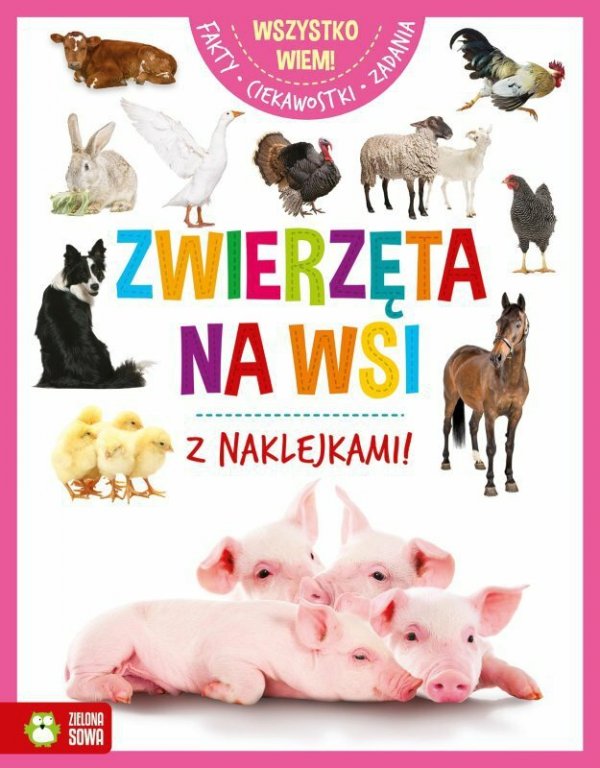Książeczka Wszystko wiem! Zwierzęta na wsi