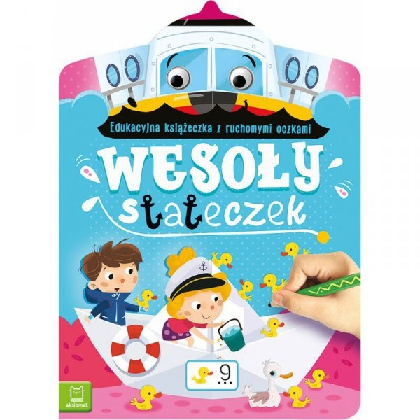 Książka Wesoły stateczek. Edukacyjna książeczka z ruchomymi oczkami