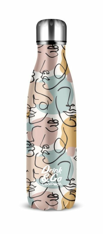 Bidon metalowy Termo bottle Art deco 04576 CoolPack butelka na wodę