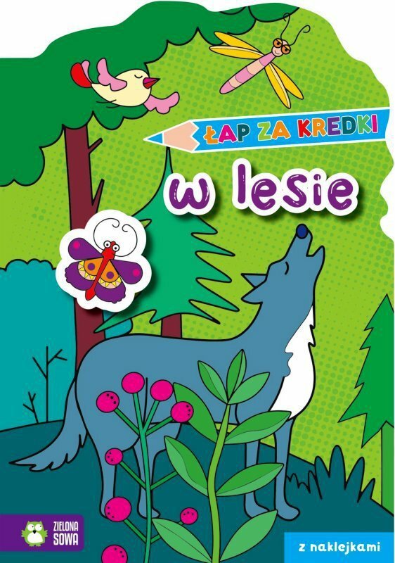 Książka Łap za kredki! W lesie