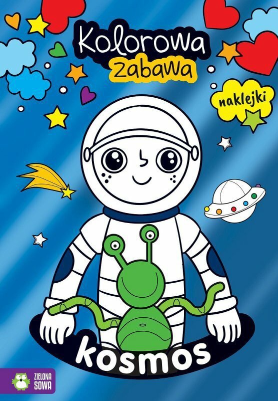 Książeczka Kolorowa zabawa. Kosmos