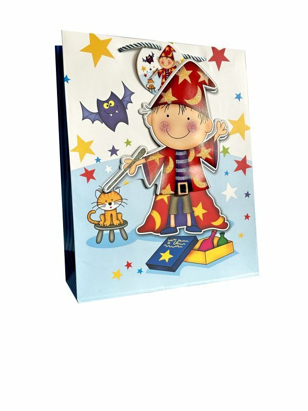 Torebka ozdobna prezentowa 4wz 30x41,5x12cm JP 331A mix cena za 1 szt