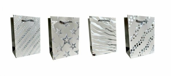 Torebka ozdobna prezentowa 4wz 12x16x6,5cm JP 631D