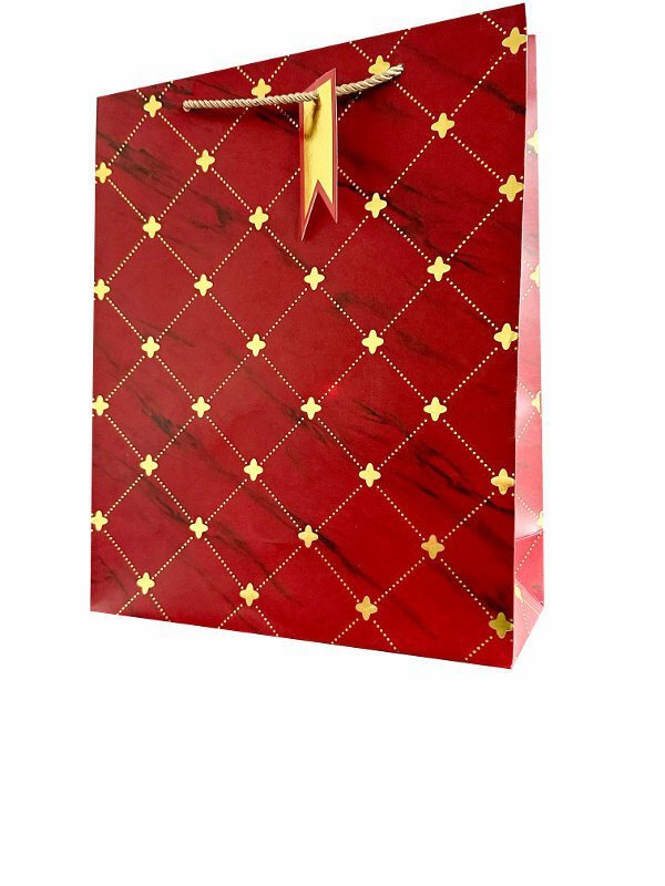 Torebka ozdobna prezentowa 4wz 30x41,5x12cm 933A mix cena za 1 szt