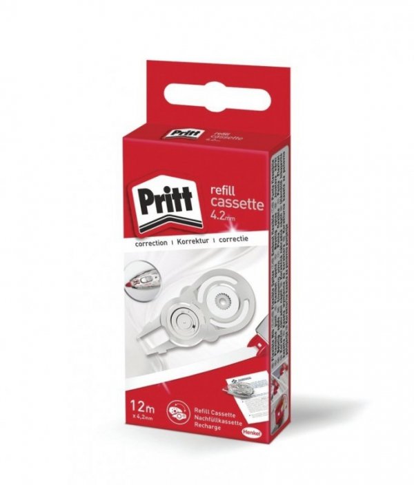 Kaseta wymienna do korektora w taśmie PRITT REFILL CASSETTE 4,2mm x 12m pudełko