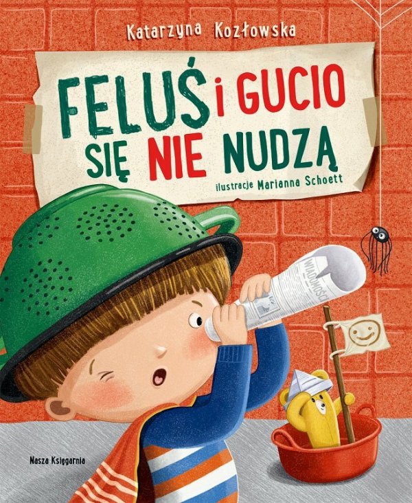 Książeczka Feluś i Gucio się nie nudzą Nasza Księgarnia