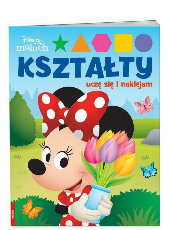 Książeczka Disney Maluch. Kształty. Uczę się i naklejam FIG-9202