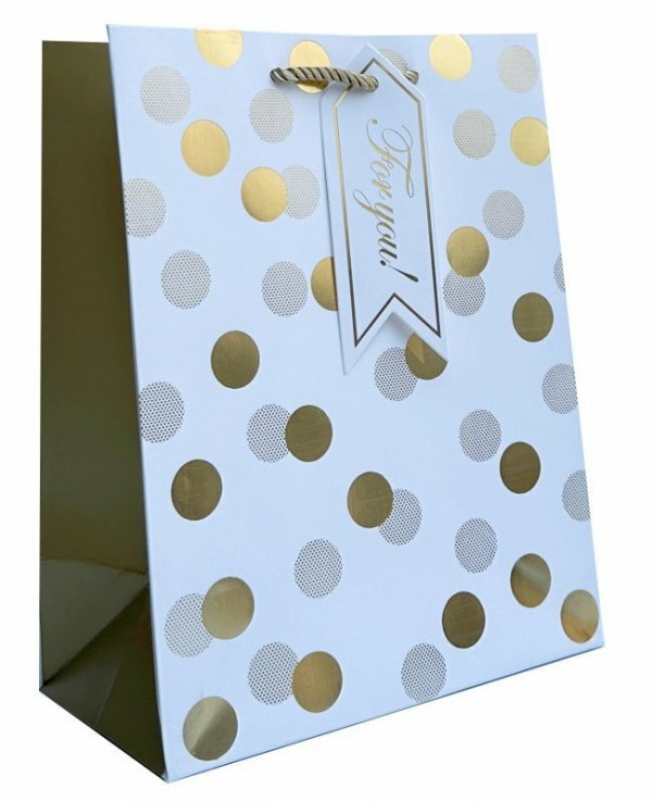 Torebka ozdobna prezentowa JP 620C 18x23x10cm mix cena za 1 szt