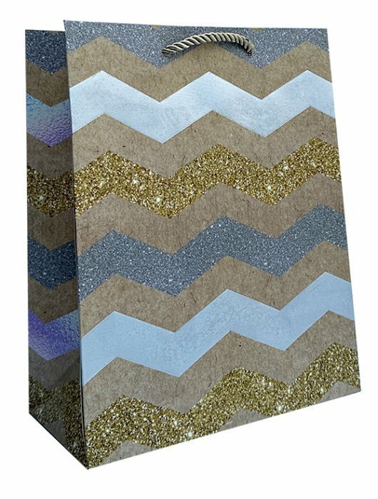 Torebka ozdobna prezentowa JP 635C 18x23x10cm mix cena za 1 szt