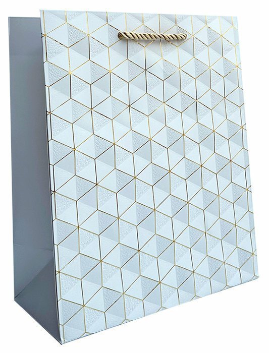 Torebka ozdobna prezentowa JP RC323C 18x23x10cm mix cena za 1 szt
