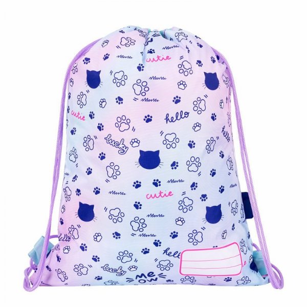 PROMO Worek na obuwie My Little Friend Pastel Kitty