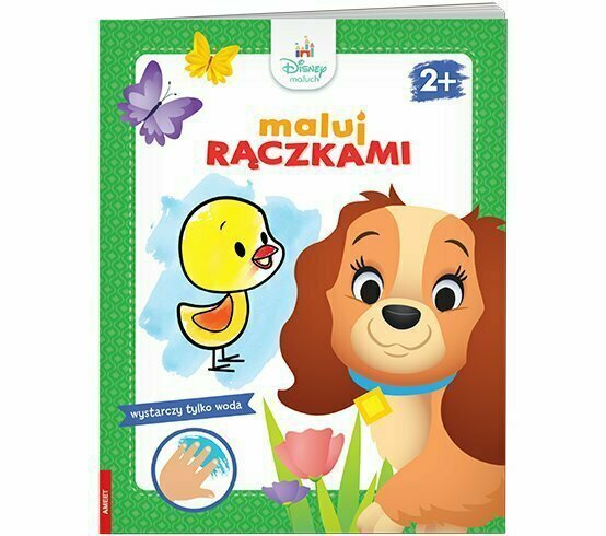 Książeczka Disney Maluch. Maluj rączkami MWR-9208