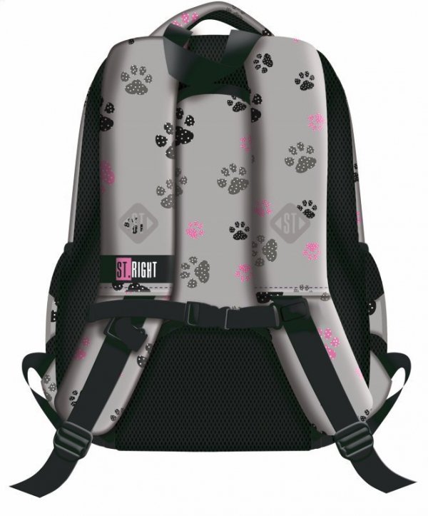 PROMO Plecak 3 komorowy STRIGHT BP-26 Paws