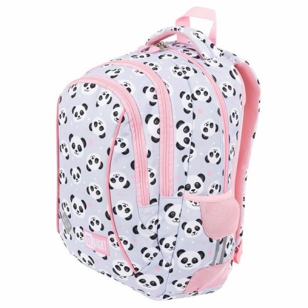 Plecak 3 komorowy STRIGHT BP-26 Grey Panda