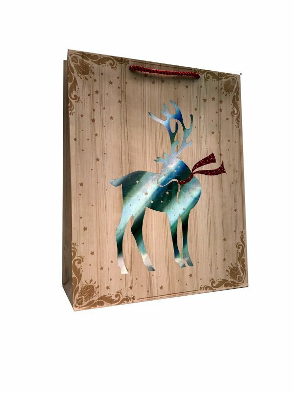 Torebka ozdobna prezentowa JP345A 30x41,5x12cm mix cena za 1 szt