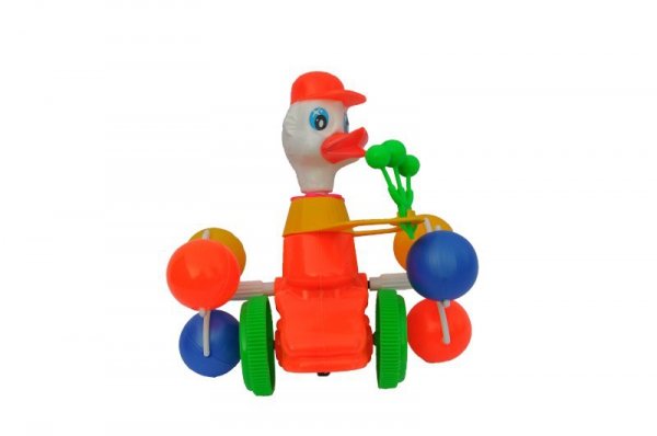 Kaczor z dzwonkiem do pchania Pchanka LAZUR