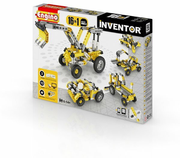 PROMO Klocki Engino Inventor 16 modeli industrial 1634 ETIFICA