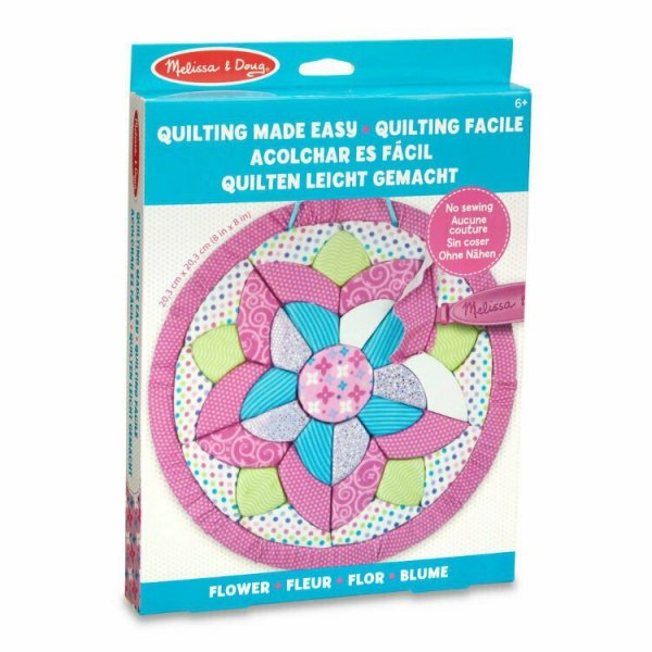 PROMO MELISSA Układanka Kwiatek Quilting w pud. 40091