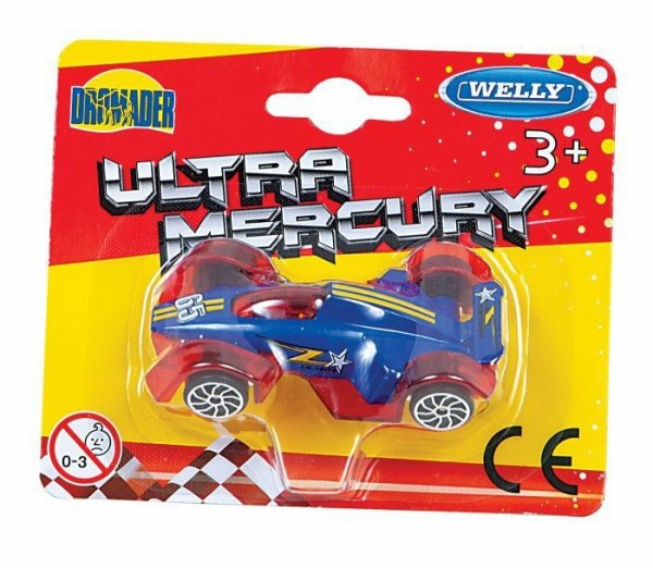 PROMO WELLY Fantastic car 3 na blistrze 95310 p36 mix cena za 1 szt
