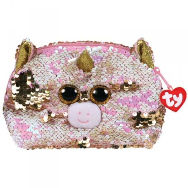 TY Fashion Sequins duży cekinowy neseser FANTASIA - jednorożec 95821