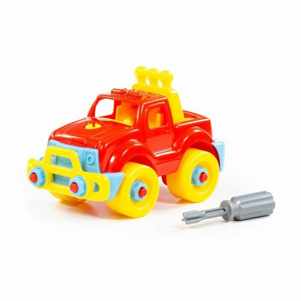 Polesie 78216 Klocki - transport Jeep 22el. w worku