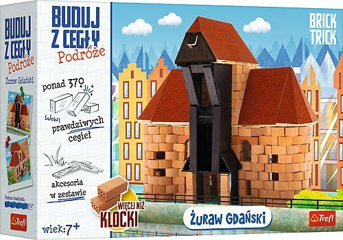 Brick Trick Buduj z cegły Podróże Żuraw Gdański XL 61385 Trefl