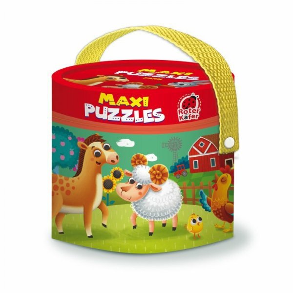 PROMO Maxi Puzzle 2w1 Farma RK1080-01
