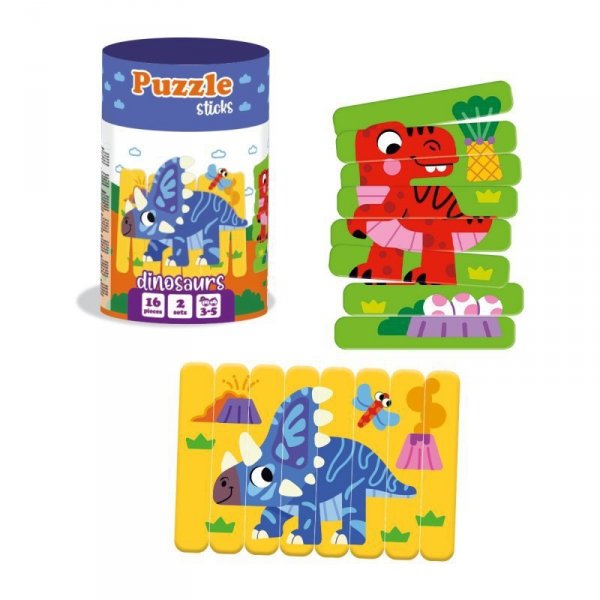 Puzzle sticks patyczki &#039;&#039;Dinozaury  RK1090-02