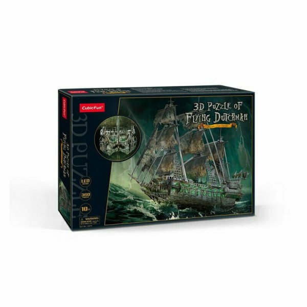 Puzzle 3D LED Latający Holender L527