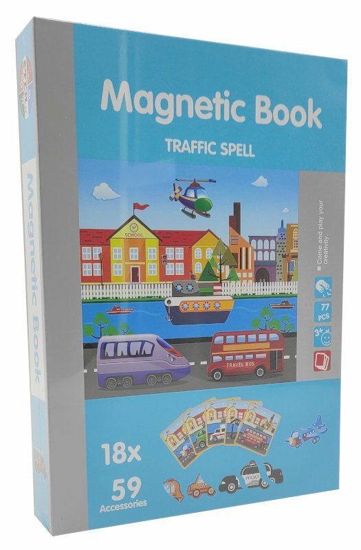 Książeczka magnetyczna Miasto 177764