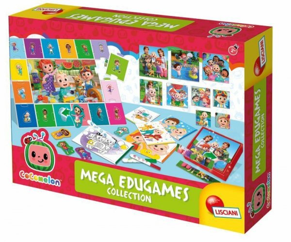 PROMO Mega kolekcja gier edukacyjnych 90938 LISCIANI Cocomelon