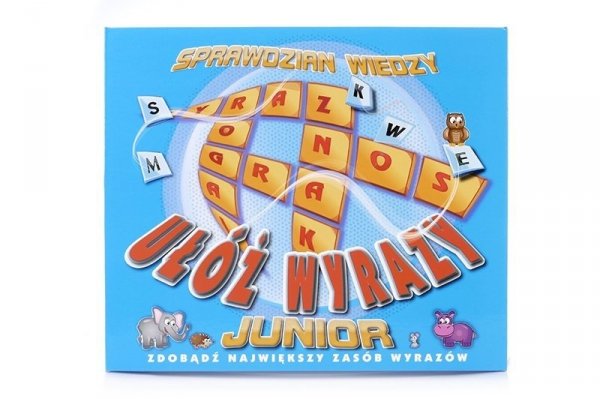 PROMO Ułóż wyrazy. Junior gra 804075 Artyk