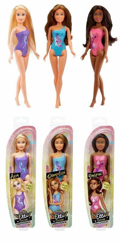MGA Dream Lalka pływająca Ella Splash Swim Doll 578710, 578727, 578734 (578703) p4 mix cena za 1 sztukę
