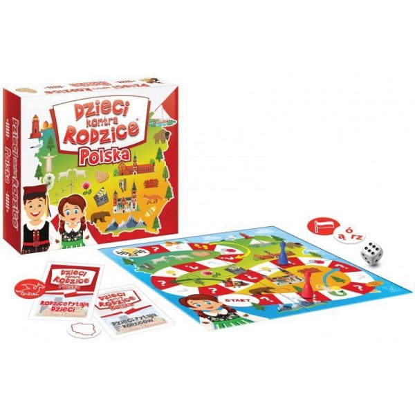 PROMO Gra rodzinna Dzieci kontra Rodzice. Polska KANGUR