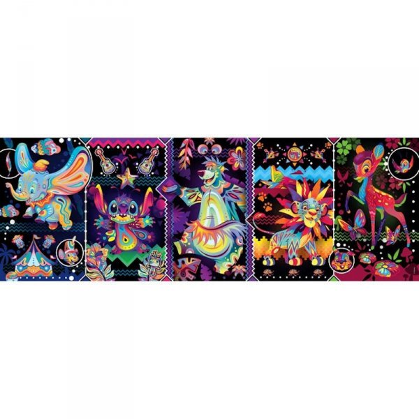 Clementoni Puzzle 1000el Panorama Disney Classics 39659