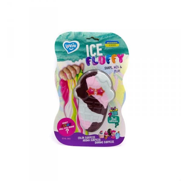 Glutek slime Lovin Lody rożek 110ml 80125 UA mix cena za 1 szt