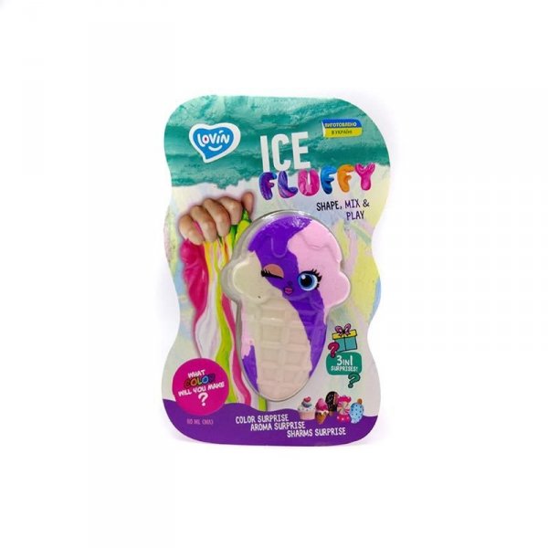 Glutek slime Lovin Lody rożek 110ml 80125 UA mix cena za 1 szt