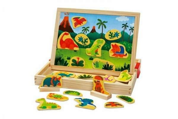 PROMO Układanka magnetyczna Dinozaury 672187 Artyk