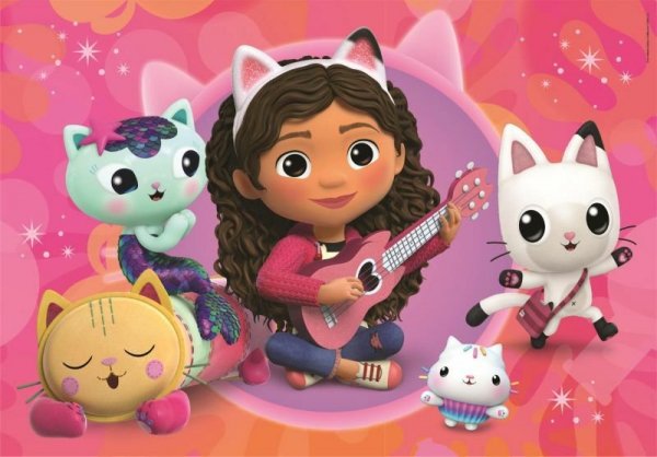Clementoni Puzzle 2x20el Koci Domek Gabi. Gaby&#039;s Dollhouse 24802 p6