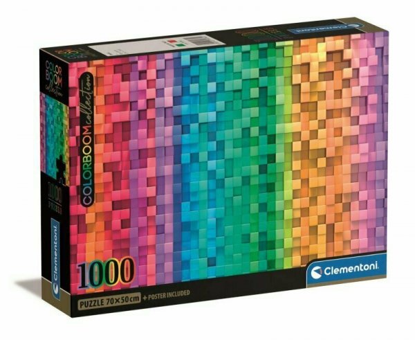 PROMO Clementoni Puzzle 1000el Colorboom Pixel 39782 p6