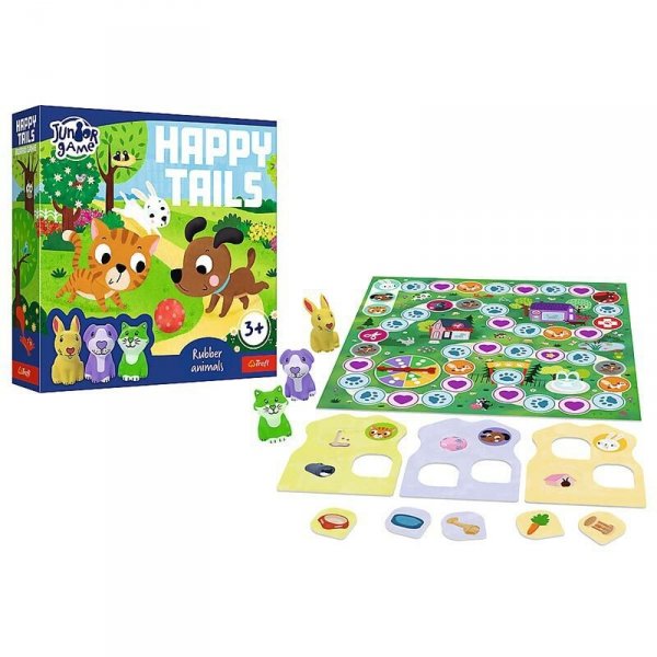 PROMO Happy Tails. Junior Game gra 02478 Trefl