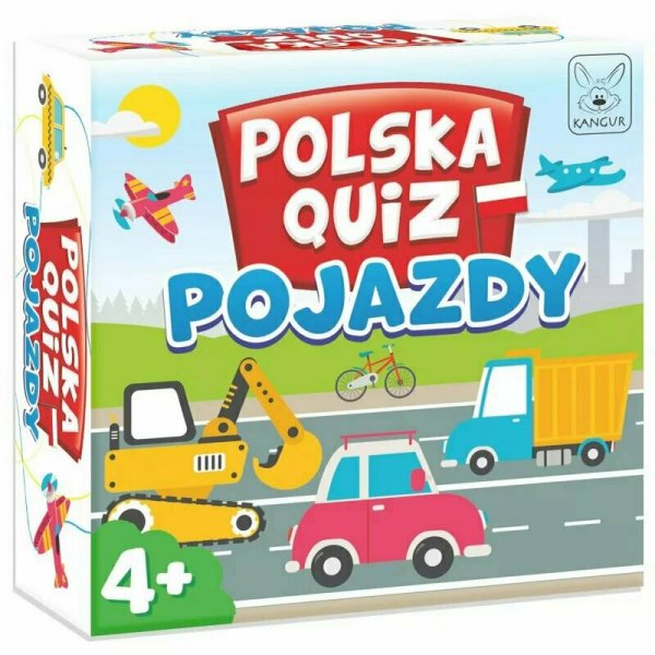 PROMO Polska Quiz Pojazdy 4+ Kangur